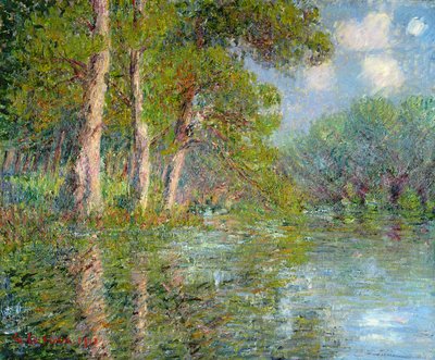 Eine Biegung in der Eure, 1919 von Gustave Loiseau